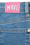 Mavi Pamuklu Wide Leg Normal Bel Geniş Paça Jeans Kız Çocuk Kot Pantolon 7010036-82083 AÇIK MAVİ