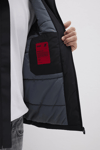 Mavi Regular Fit Dik Yaka Kapüşonlu Erkek Mont 0110615-71379 SİYAH