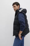 Mavi Regular Fit Kapüşonlu Kapitoneli Şişme Erkek Yelek 0110089-80022 ANTRASİT