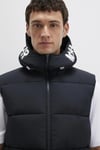 Mavi Regular Fit Kapüşonlu Kapitoneli Şişme Erkek Yelek 0110089-80022 ANTRASİT