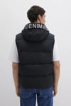 Mavi Regular Fit Kapüşonlu Kapitoneli Şişme Erkek Yelek 0110089-80022 ANTRASİT