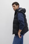Mavi Regular Fit Kapüşonlu Kapitoneli Şişme Erkek Yelek 0110089-80022 ANTRASİT