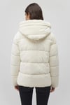 Mavi Regular Fit Kapüşonlu Şişme Kadın Mont 1110043-83043 BEYAZ