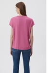 Mavi Regular Fit V Yaka Bayan T Shirt 167714-70955 PEMBE