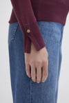 Mavi Slim Fit Bisiklet Yaka Bayan Kazak 1710510-70415 BORDO