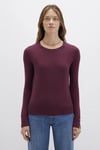 Mavi Slim Fit Bisiklet Yaka Bayan Kazak 1710510-70415 BORDO