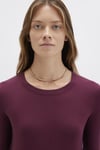 Mavi Slim Fit Bisiklet Yaka Bayan Kazak 1710510-70415 BORDO