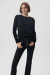 Mavi Slim Fit Bisiklet Yaka Bayan Kazak 1710341-900 SİYAH