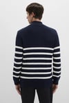 Mavi Slim Fit Fermuarlı Dik Yaka Erkek Kazak 0710131-70490 LACİVERT