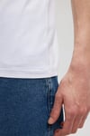 Mavi Slim Fit V Yaka Pamuklu Erkek T Shirt 061748-620 BEYAZ