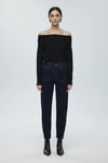 Mavi Star Streç Pamuklu Süper Yüksek Bel Dar Paça Mom Jeans Bayan Kot Pantolon 101077-83035 KOYU LACIVERT