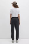Mavi Straight Fit  Logolu Pamuklu Lastikli Paça Bayan Eşofman Altı 1010757-80106 ANTRASİT