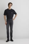 Mavi Streç Pamuklu Regular Fit Normal Bel Düz Paça Jeans Erkek Kot Pantolon 0037889934 KOYU GRİ