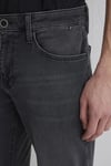 Mavi Streç Pamuklu Regular Fit Normal Bel Düz Paça Jeans Erkek Kot Pantolon 0037889934 KOYU GRİ