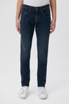 Mavi Streç Pamuklu Skinny Fit  Dar Paça Jeans Erkek Kot Pantolon 0042482944 LACİVERT