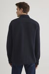 Mavi Streç Pamuklu Slim Fit Örme Erkek Gömlek 0211249-70490 LACİVERT