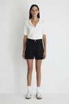 Mavi Verna 90's Normal Bel Regular Fit Pamuklu Bayan Short 1410059-87084 SİYAH