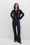 Mavi Victoria Pamuklu Wide Leg Yüksek Bel Geniş Paça Jeans Bayan Kot Pantolon 101072-90488 LACİVERT