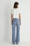 Mavi Victoria Streç Pamuklu Wide Leg Yüksek Bel Geniş Paça Jeans Bayan Kot Pantolon 101072-88212 AÇIK MAVİ