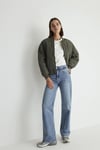 Mavi Victoria Streç Pamuklu Wide Leg Yüksek Bel Geniş Paça Jeans Bayan Kot Pantolon 101072-88212 AÇIK MAVİ