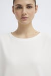 Mavi Yuvarlak Yaka Bol Rahat Basic Kadın T Shirt 167245-25705 EKRU
