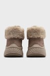 Max Cushioning Elite 2.0 Boot Snow Daze Logolu Bağcıklı Peluş Detaylı Kadın Bot 144368 DKTP KOYU BEJ