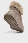 Max Cushioning Elite 2.0 Boot Snow Daze Logolu Bağcıklı Peluş Detaylı Kadın Bot 144368 DKTP KOYU BEJ