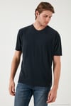 Modal Karışımlı Regular Fit Bisiklet Yaka Basic Erkek T Shirt 5902924 ANTRASİT