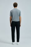 Modal Karışımlı Regular Fit Polo Yaka Kısa Kollu Triko Erkek Kazak 111090114 Nane Yeşil