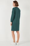 Modest OYSHO Kumaş Relaxed Fit Yırtmaçlı Kadın Tunik 5865878 NEFTİ