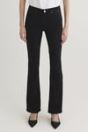 Molly Flare Normal Bel Çizme Paça Jeans Kadın Kot Pantolon 1013624623 SİYAH