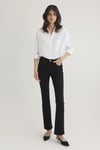 Molly Flare Normal Bel Çizme Paça Jeans Kadın Kot Pantolon 1013624623 SİYAH