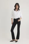 Molly Flare Normal Bel Çizme Paça Jeans Kadın Kot Pantolon 1013624623 SİYAH