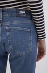 Molly Pamuklu Bootcut Fit Normal Bel Geniş Paça Jeans Kadın Kot Pantolon 1013690520 MAVİ