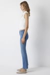 Molly Pamuklu Flare Bootcut Fit Normal Bel Jeans Kadın Kot Pantolon 10136A3925 MAVİ