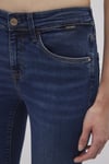 Mona Streç Pamuklu Slim Straight Normal Bel Düz Paça Jeans Kadın Kot Pantolon 1049787784 LACİVERT
