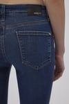 Mona Streç Pamuklu Slim Straight Normal Bel Düz Paça Jeans Kadın Kot Pantolon 1049787784 LACİVERT
