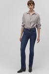 Mona Streç Pamuklu Slim Straight Normal Bel Düz Paça Jeans Kadın Kot Pantolon 1049787784 LACİVERT