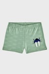 Mors Desenli Lastikli Bel Boxer Erkek Çocuk Mayo Short SR2636000001 HAKİ