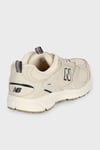 NB Lifestyle Logolu Bağcıklı Sneaker Unisex Ayakkabı ML408BJ BEJ