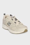 NB Lifestyle Logolu Bağcıklı Sneaker Unisex Ayakkabı ML408BJ BEJ