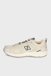 NB Lifestyle Logolu Bağcıklı Sneaker Unisex Ayakkabı ML408BJ BEJ