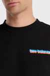 NB Lifestyle Pamuklu Comfort Fit Sırt Basklı Erkek T Shirt MNT1533BK SİYAH
