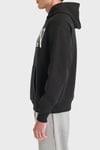 NB Lifestyle Pamuklu Oversize Fit Logolu Kapüşonlu Unisex Sweat 0UNH3534BK SİYAH