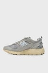 NB Lifestyle Süet Deri Karışımlı Logolu Sneaker Unisex Ayakkabı CM878GG1 GRİ
