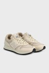 NB Lifestyle Süet Deri Karışımlı Logolu Sneaker Kadın Ayakkabı WL565LWW BEJ