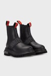 Nefud Logolu Hakiki Deri Kadın Bot 021Z100563 CTN Black M Floater