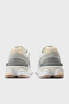 New Balance Deri Karışımlı Logolu Bağcıklı Unisex Ayakkabı U9060AUB EKRU-GRİ