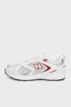 New Balance Logolu Kalın Taban Sneaker Unisex Ayakkabı ML408WR BEYAZ