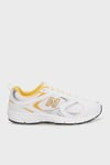 New Balance Logolu Kalın Taban Sneaker Unisex Ayakkabı ML408WO BEYAZ